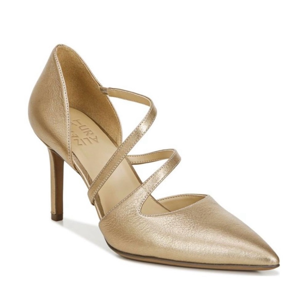 Naturalizer Arielle Gold Pumps Sz 8.5 W